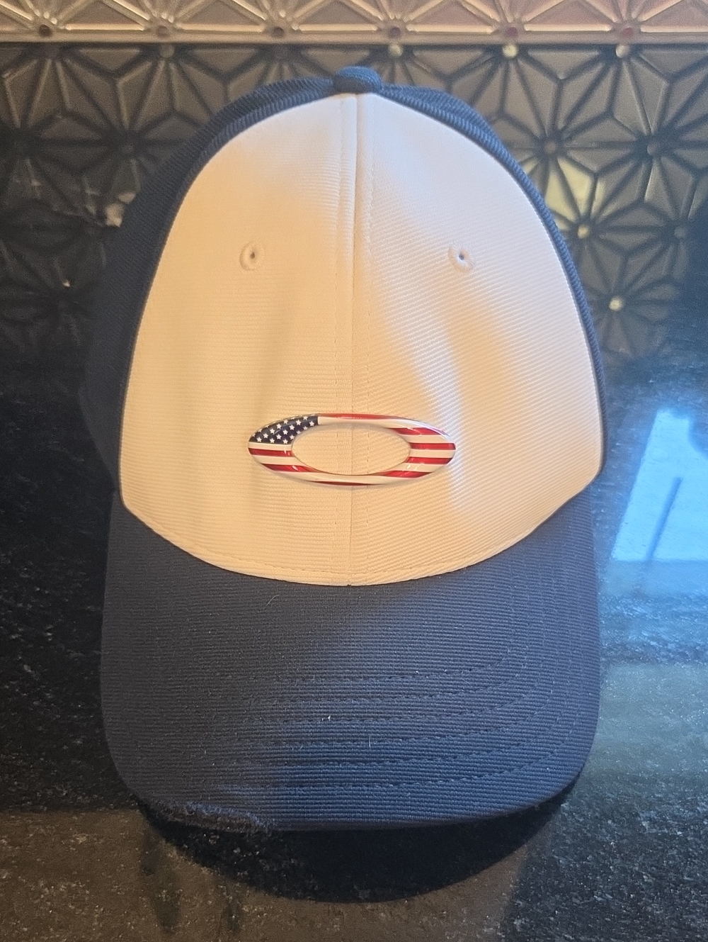 Oakley American Flag Tincan Baseball Cap